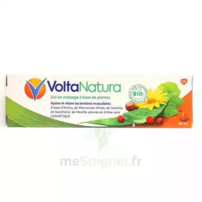 Voltanatura Gel De Massage Plantes Bio T/50ml à TRUCHTERSHEIM