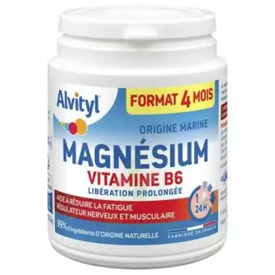 Alvityl Magnésium Vitamine B6 Libération Prolongée Comprimés Lp Pot/120 à TRUCHTERSHEIM
