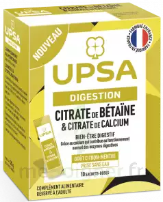 Upsa Citrate De Bétaïne & Citrate De Calcium Poudre 10 Sachets à TRUCHTERSHEIM