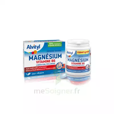 Alvityl Magnésium Vitamine B6 Libération Prolongée Comprimés Lp B/45 à TRUCHTERSHEIM
